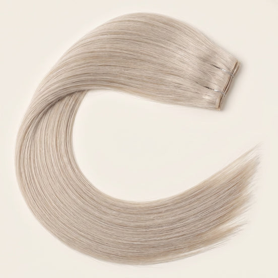 GENIUS WEFT #SILVER / 5O GRAMS 11.5-12 INCHES WIDTH